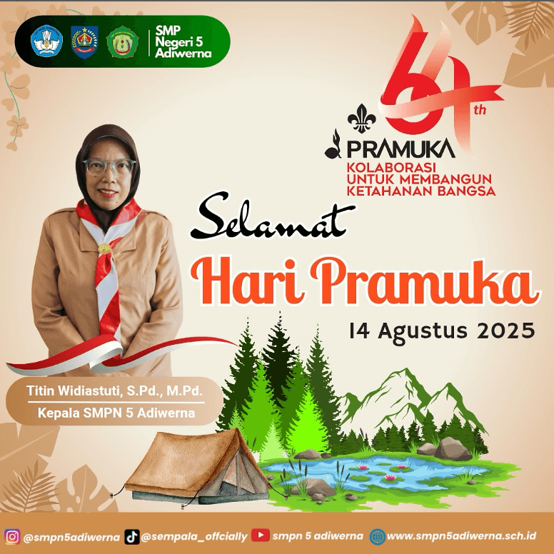 Selamat Hari Pramuka ke-64